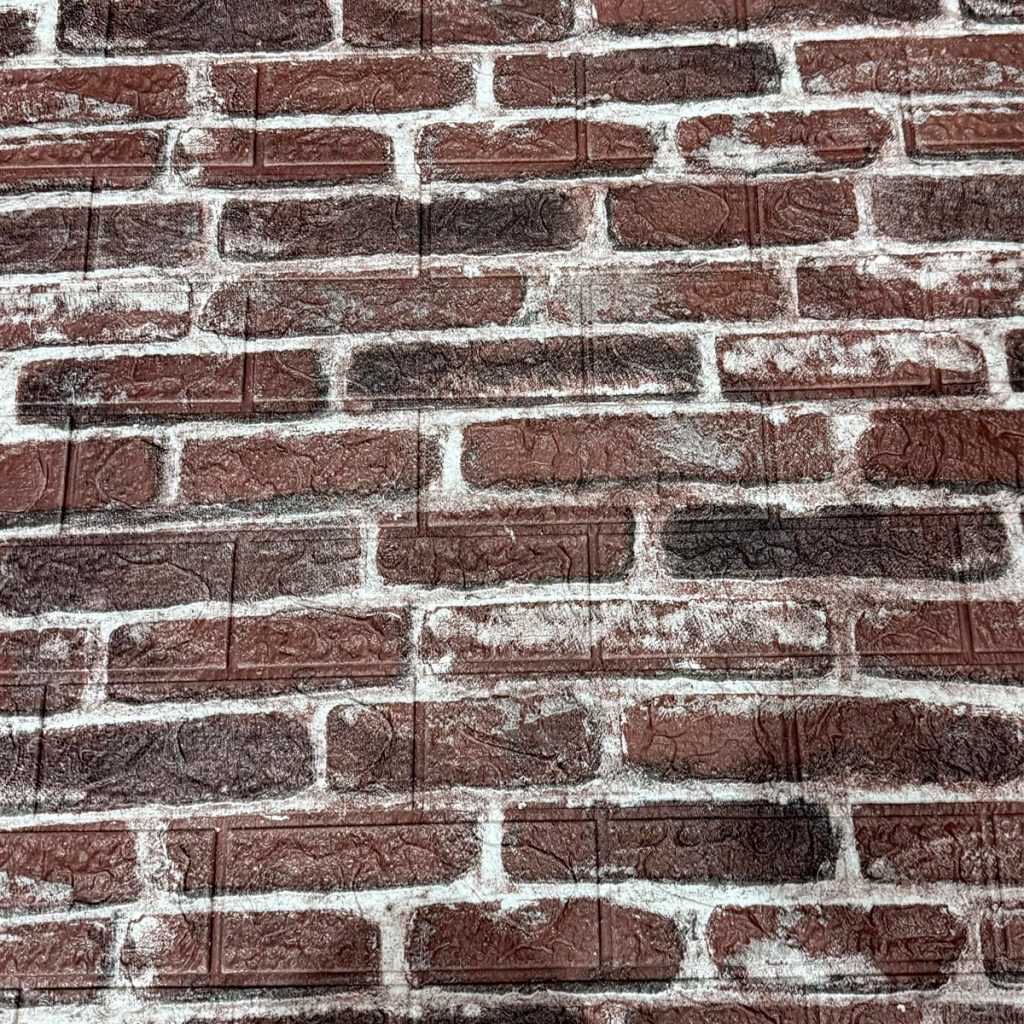 Painel espuma autocolante tijolinhos